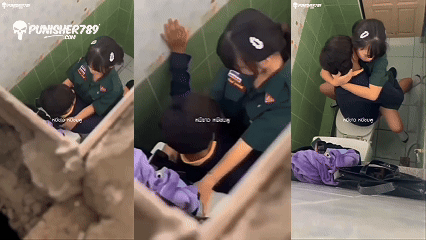 คลิปหลุดไทย แอบถ่ายนักเรียนแอบเย็ดกันคาห้องน้ำโรงเรียน! ซอยเสียวคาห้องน้ำเย็ดมันส์ไม่เกรงใจใครกระแทกเสียวขย่มเย็ดไม่หยุดเสียวฟินน้ำแตกคารูแน่นอนงานนี้!